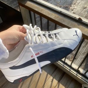 Men’s Puma White Leather Shoes